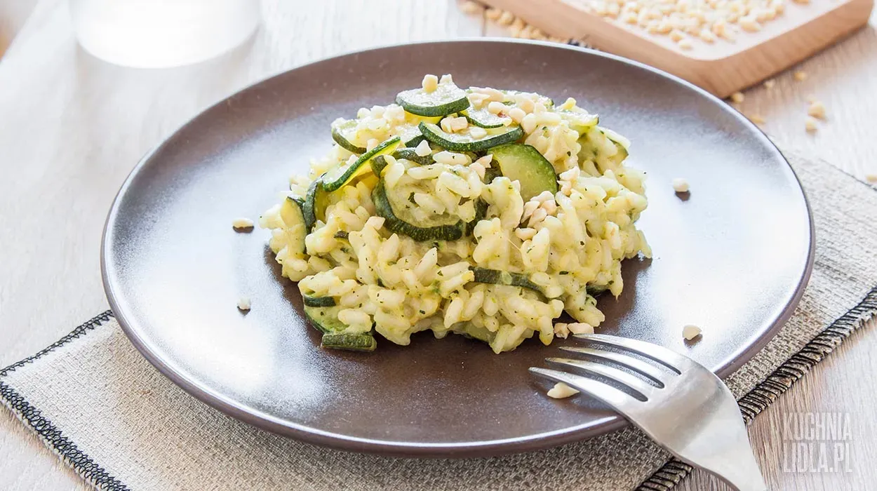 Risotto z cukinią Risotto z cukinią