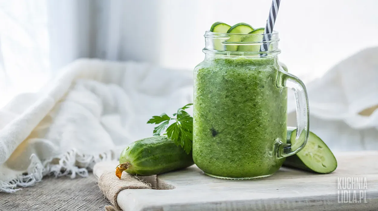Smoothie ogórkowo-gruszkowe Smoothie ogórkowo-gruszkowe