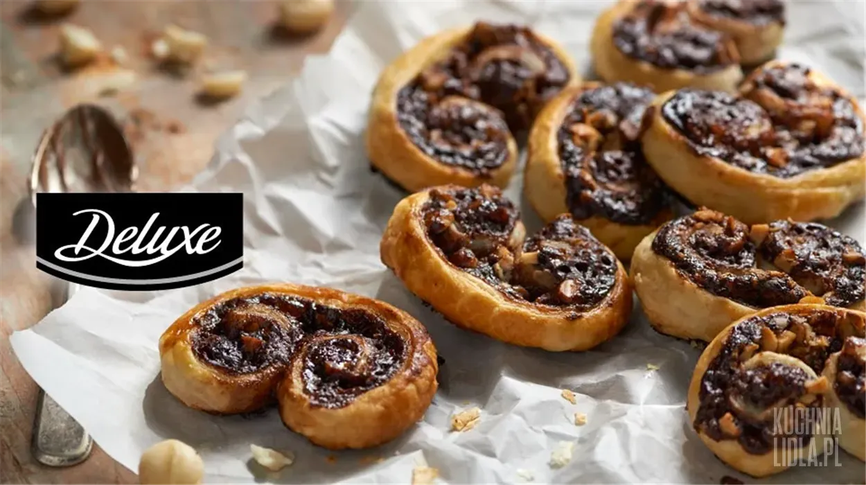 Palmiery piernikowe z orzechami macadamia Palmiery piernikowe z orzechami macadamia