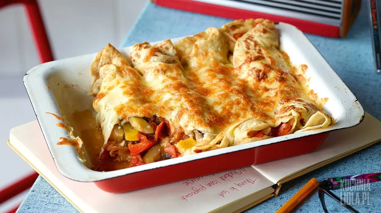 Zapiekane naleśniki z ratatouille