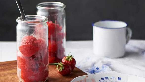 Granita truskawkowa